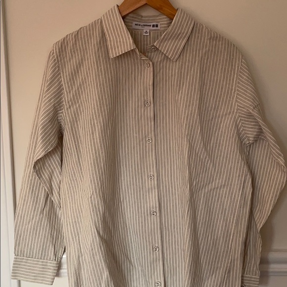 UNIQLO x INES DE LA FRESSANGE tunic dress shirt - Picture 2 of 5